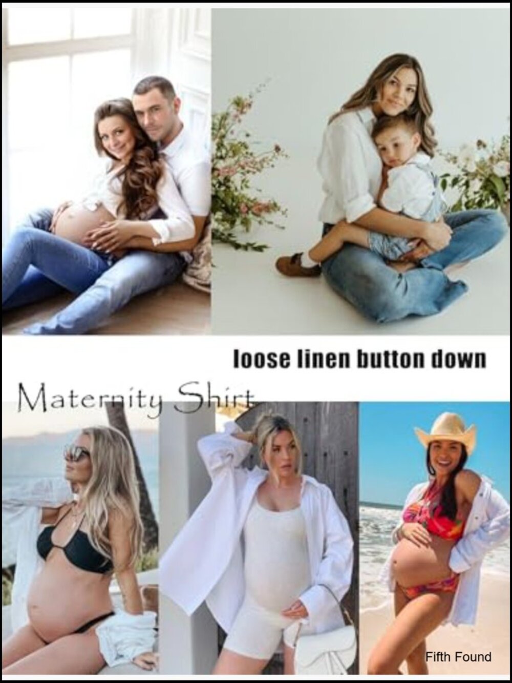 Linen Button Down Shirt Long Sleeve Cotton Blouse Loose Fit Collared Gauze Top - Picture 6 of 7